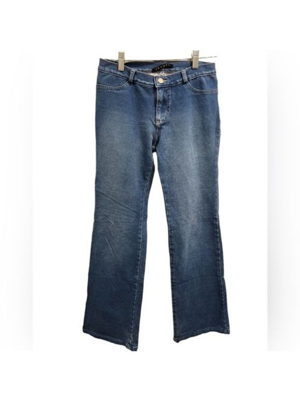 Theory Women’s Stretch Jeans Size 4 Boot Cut Light Medium Wash